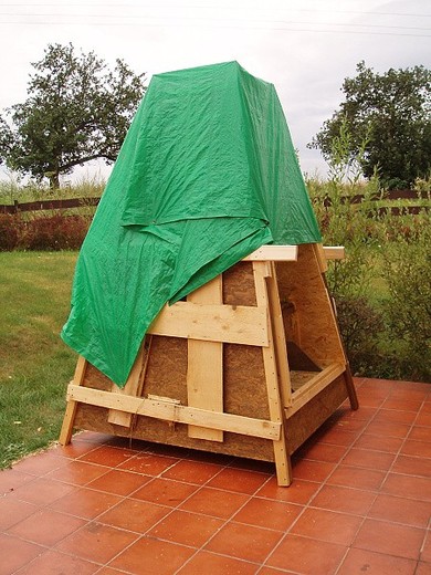 Dokončená forma "šaluňk" - srpen 2006